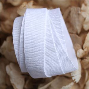 Cotton Ribbon - White